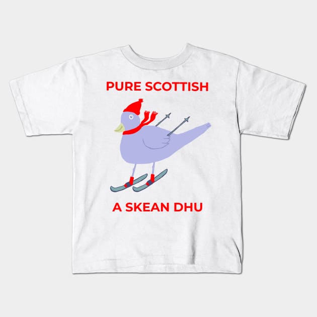 A Skean Dhu Kids T-Shirt by TimeTravellers